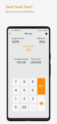 Calctic - Calculator ++ android App screenshot 2